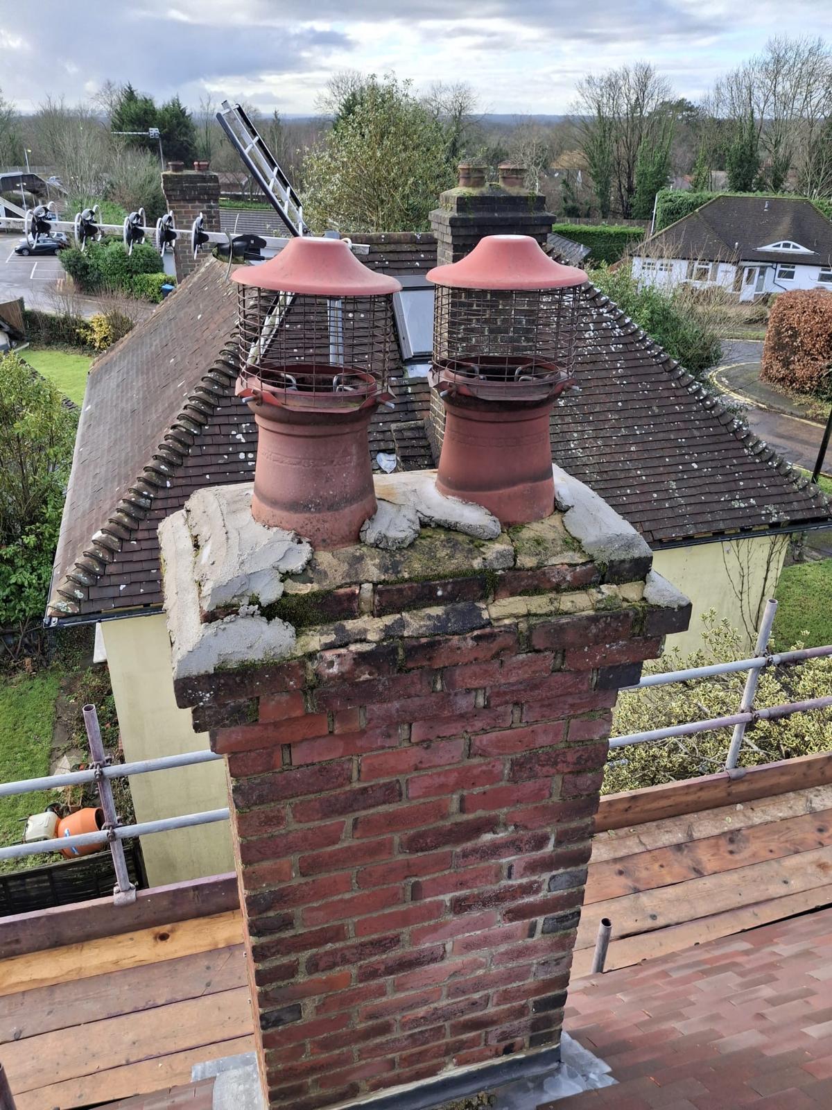 Bodged_Chimney_rebuild_Roof_Scam_Oxted